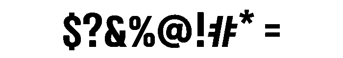 MikhmoretDL1.1AAA Bold Font OTHER CHARS