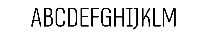 MikhmoretRoundedDL1.1AAA Light Font UPPERCASE