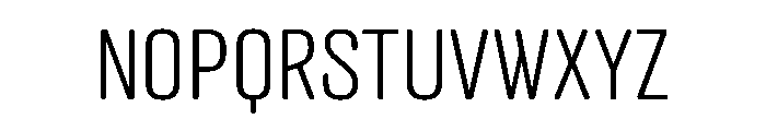 MikhmoretRoundedDL1.1AAA Light Font LOWERCASE