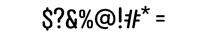 MikhmoretRoundedDL1.1AAA Regular Font OTHER CHARS