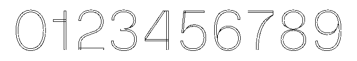 MillingSL Duplex Font OTHER CHARS
