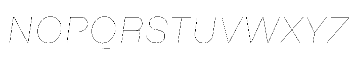 MillingSL SimplexItalic Font UPPERCASE