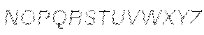 MillingSL TriplexItalic Font UPPERCASE