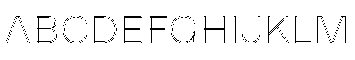 MillingTP DuplexG2 Font UPPERCASE