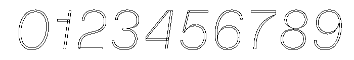 MillingTP DuplexG2Italic Font OTHER CHARS