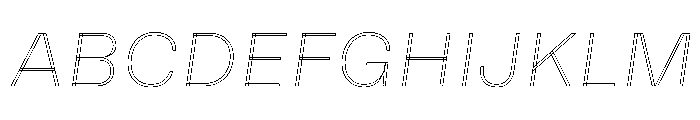 MillingTP DuplexG2Italic Font UPPERCASE