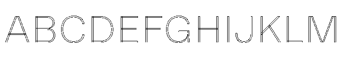 MillingTP DuplexG3 Font UPPERCASE