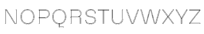 MillingTP DuplexG3 Font UPPERCASE
