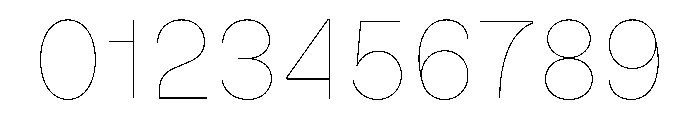 MillingTP SimplexG3 Font OTHER CHARS