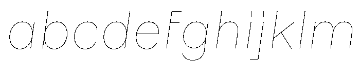 MillingTP SimplexG3Italic FONT