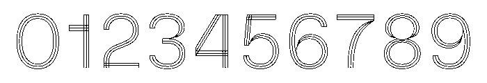 MillingTP TriplexG2 Font OTHER CHARS