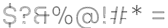 MillingTP TriplexG2 Font OTHER CHARS