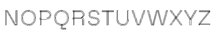 MillingTP TriplexG3 Font UPPERCASE