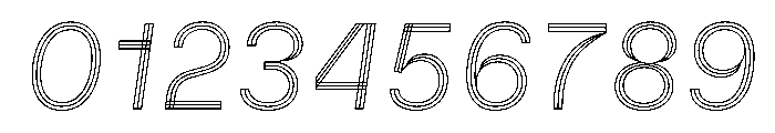 MillingTP TriplexG3Italic Font OTHER CHARS