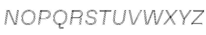 MillingTP TriplexG3Italic Font UPPERCASE