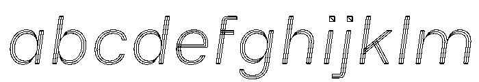 MillingTP TriplexG3Italic FONT