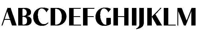 MinSans Black Font UPPERCASE
