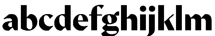 MinSans Black FONT