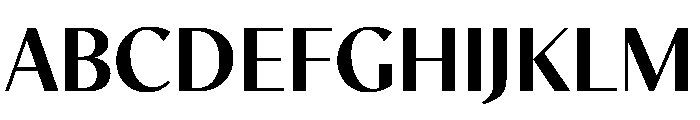 MinSans Bold Font UPPERCASE