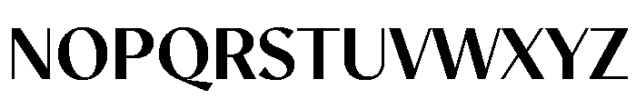 MinSans Bold Font UPPERCASE