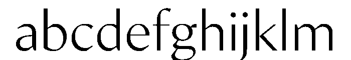 MinSans Book FONT