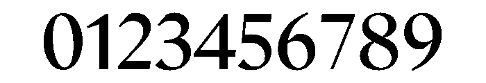 MinSans Medium Font OTHER CHARS