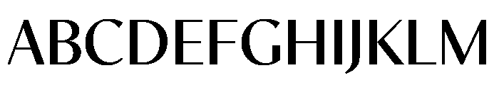 MinSans Medium Font UPPERCASE