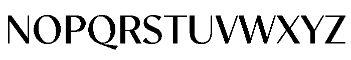 MinSans Medium Font UPPERCASE