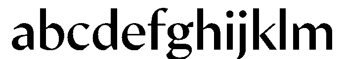MinSans Medium FONT