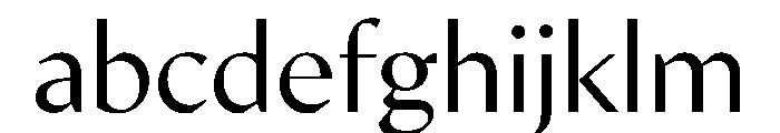 MinSans Regular FONT