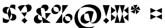 Minerale Black Font OTHER CHARS