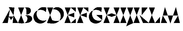 Minerale Black Font UPPERCASE