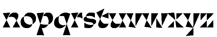 Minerale Black Font LOWERCASE