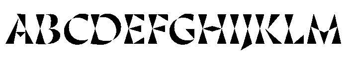 Minerale Bold Font UPPERCASE