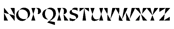 Minerale Bold Font UPPERCASE
