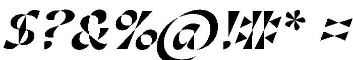 Minerale BoldItalic Font OTHER CHARS