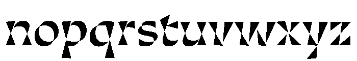 Minerale Bold Font LOWERCASE