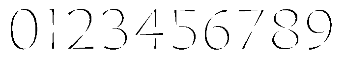 Minerale ExtraLight Font OTHER CHARS