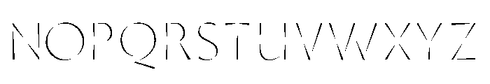 Minerale ExtraLight Font UPPERCASE