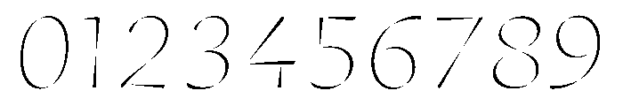 Minerale ExtraLightItalic Font OTHER CHARS