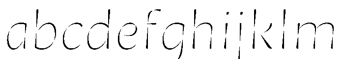 Minerale ExtraLightItalic FONT