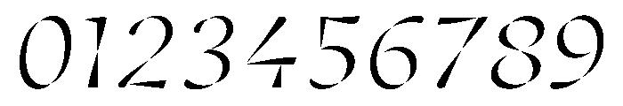 Minerale LightItalic Font OTHER CHARS