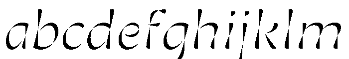 Minerale LightItalic FONT