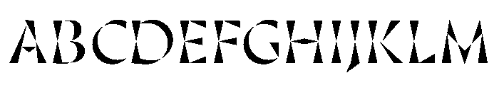 Minerale Medium Font UPPERCASE