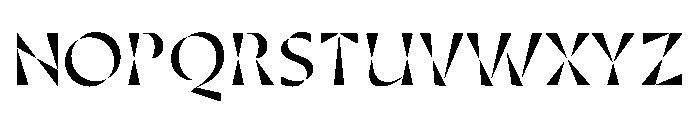 Minerale Medium Font UPPERCASE