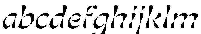 Minerale MediumItalic FONT