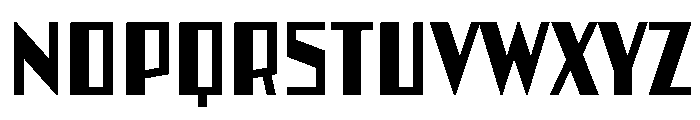 Minicus Regular Font LOWERCASE