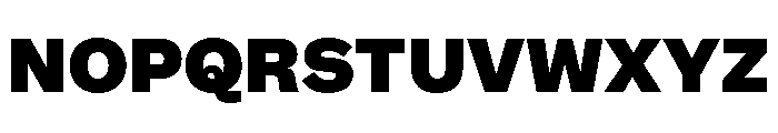 MintGrotesk Heavy Font UPPERCASE