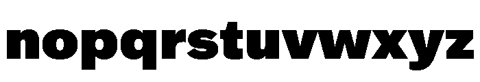 MintGrotesk Heavy Font LOWERCASE