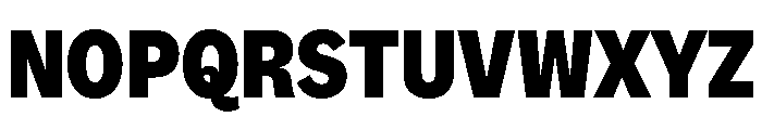 MintGroteskDisplay CondensedBlack Font UPPERCASE